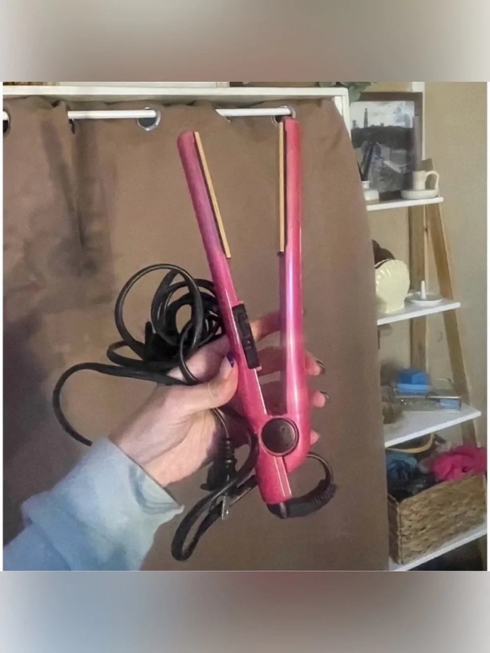 Chi pink hot tool straighter great used condition